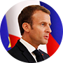 Emmanuel Macron, presidente de Francia, 