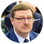 Konstantín Kosachov, jefe del Comité de Asuntos Internacionales del Consejo de la Federación