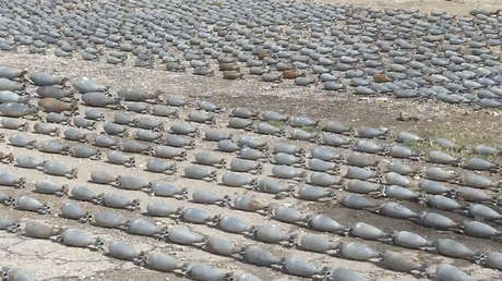 Siria: Hallan en Duma minas de países de la OTAN (VIDEO)