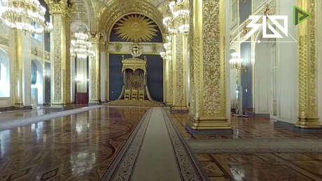 Siguiendo los pasos de Putin: La ruta de investidura del presidente por el Kremlin en 360º