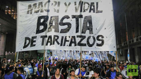FOTOS: Miles de argentinos protestan contra el FMI y la escalada de precios