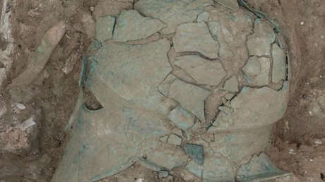 FOTOS: Hallan el 'casco de la diosa Atenea' en el sudoeste de Rusia