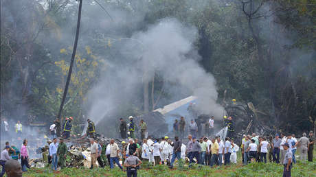 PRIMERAS IMÁGENES: El lugar del siniestro del Boeing 737 en Cuba