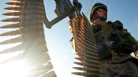 Granadas y una ametralladora: Desaparece armamento de una base aérea de EE.UU. 