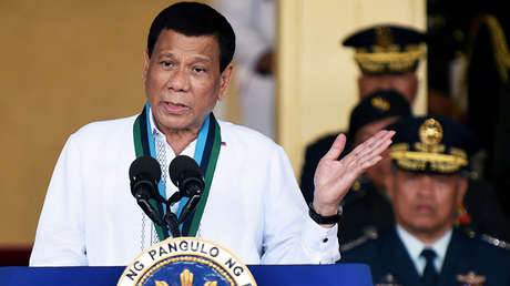 Duterte: Filipinas no planea crear alianzas militares con Rusia ni China