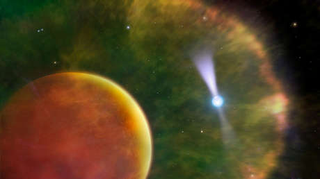 FOTO: Revelan detalles sin precedentes de una 'viuda negra' ubicada a 6.500 años luz de la Tierra