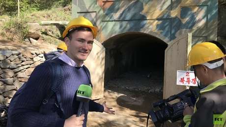 Tren secreto y explosiones: El viaje del equipo de RT al polígono norcoreano