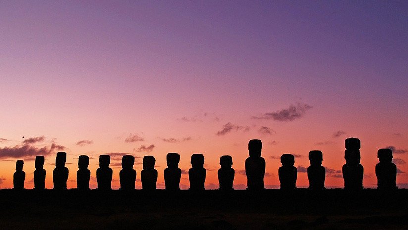 ¿Cómo se pusieron el sombrero los moáis de la isla de Pascua?