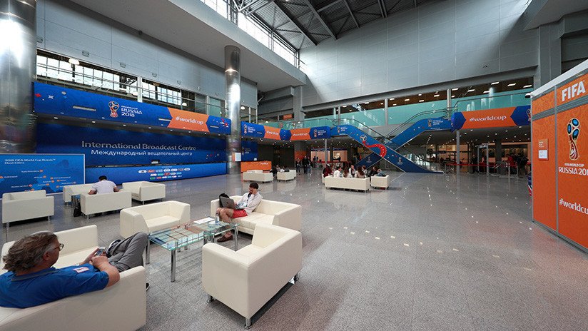 FIFA: "El Centro Internacional de Retransmisión del Mundial en Moscú es el mejor en la historia"