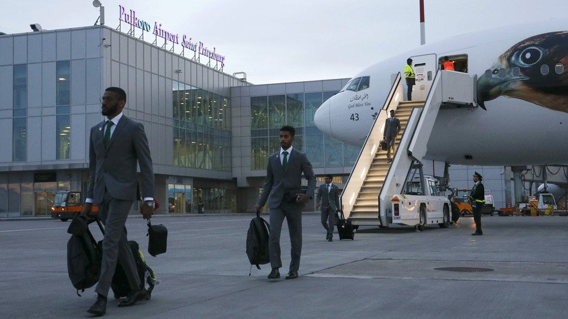 Arabia Saudita llega a Rusia para disputar la Copa del Mundo