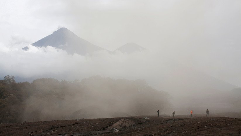 Registran hasta 9 explosiones en el Volcán de Fuego