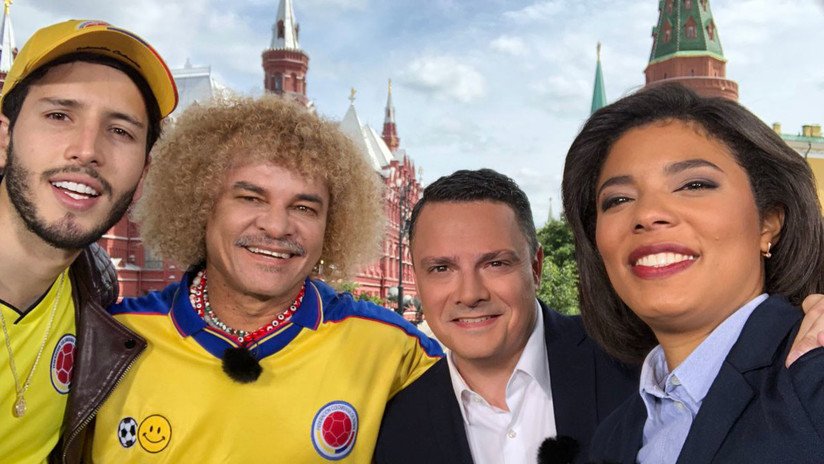 Sebastián Yatra canta para RT su canción mundialista y pronostica hoy una victoria rusa