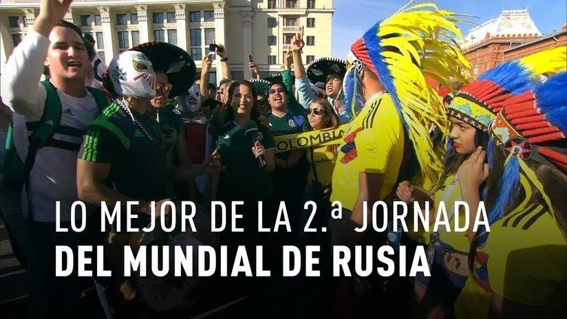 Fiesta Mundialista en Rusia: Lo mejor del 15 de junio