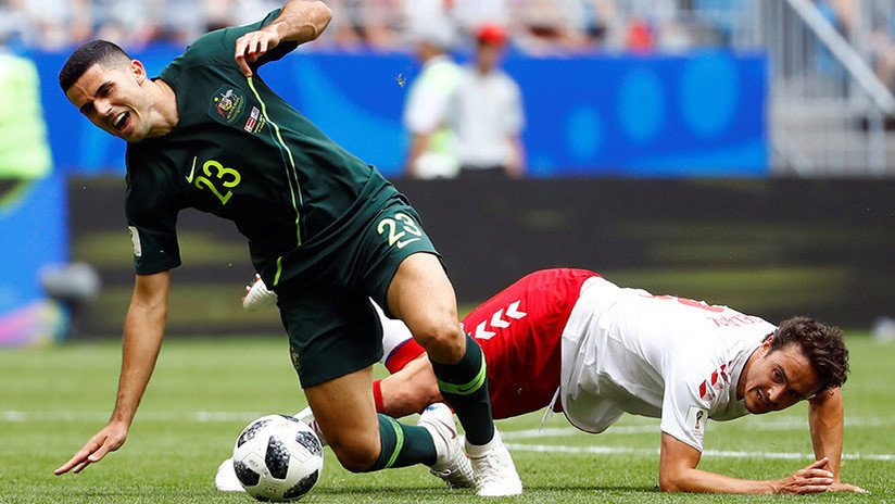 Grupo C: Dinamarca y Australia firman la paz en Rusia 2018