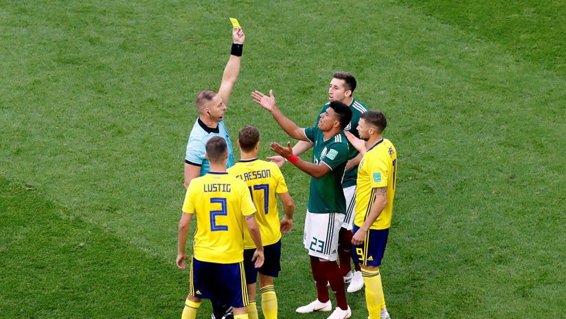 La tarjeta más rápida en la historia de los mundiales