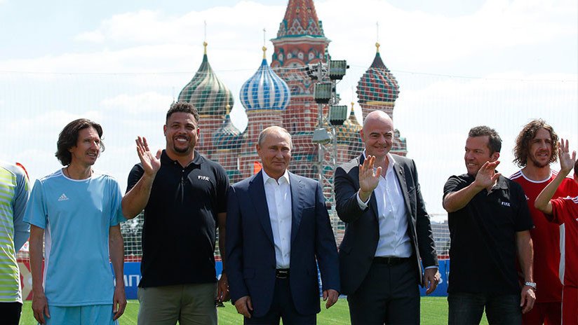 Infantino: "El Mundial está cambiando la percepción sobre Rusia, especialmente en Occidente"