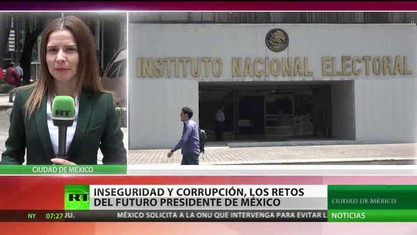Inseguridad, corrupción y pobreza: Retos del futuro presidente de México