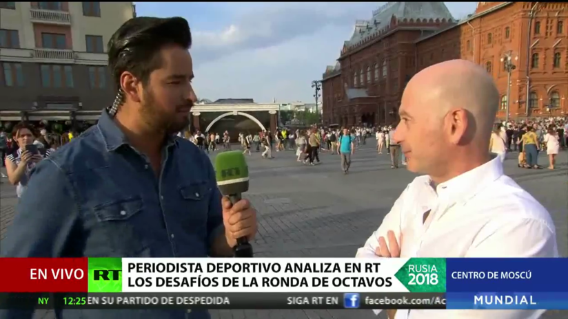 Periodista deportivo analiza en RT los desafíos de la ronda de octavos del Mundial