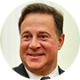 Juan Carlos Varela, presidente de Panamá