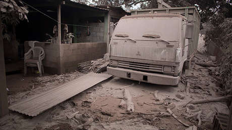 VIDEO: El desolador paisaje que dejó el Volcán de Fuego a vista de pájaro