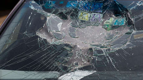 VIDEO: Un hombre atropella a su esposa después de que esta le pida divorcio