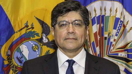 José Valencia será el nuevo canciller de Ecuador