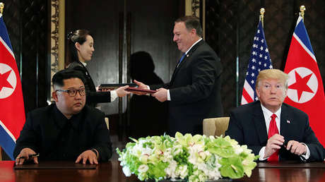 Trump: En las conversaciones con Kim Jong-un "no cedí nada"