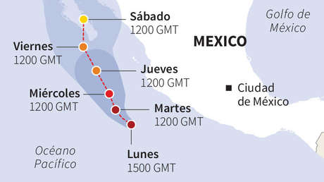 El huracán Bud alcanza la categoría 4 en el Pacífico 