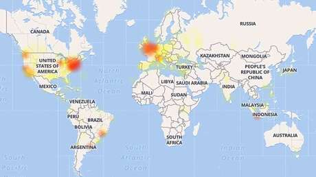 Instagram deja de funcionar en varios países