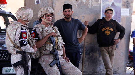 Siria: Militares rusos hallan un depósito de armas en la provincia de Homs