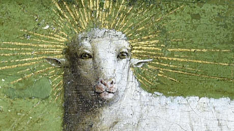 FOTO: Recuperan el original, "más intenso y expresivo", de 'La adoración del cordero místico' 