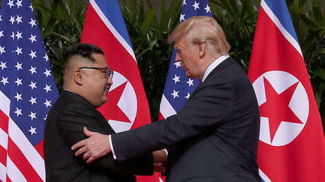 Trump asegura que tiene "buena química" con Kim Jong-un y que confía en él