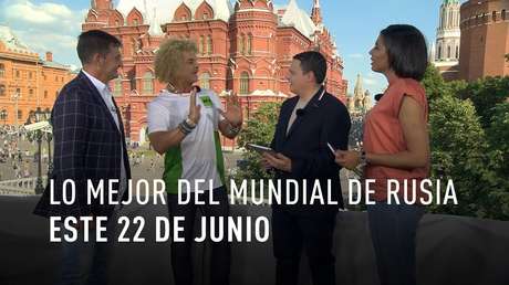 Fiesta mundialista en Rusia: Lo mejor del 22 de junio