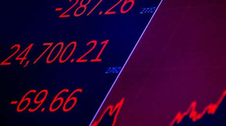Dow Jones registra pérdidas de 1,34 % ante el temor a una guerra comercial