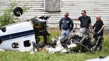 VIDEO: Un adolescente sobrevive a un accidente de avioneta en el que mueren sus padres