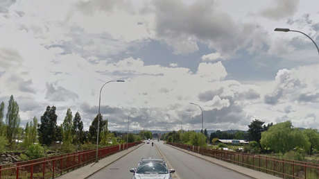 Chile: Colapsa un puente ferroviario por el caudal de un río (FOTOS)