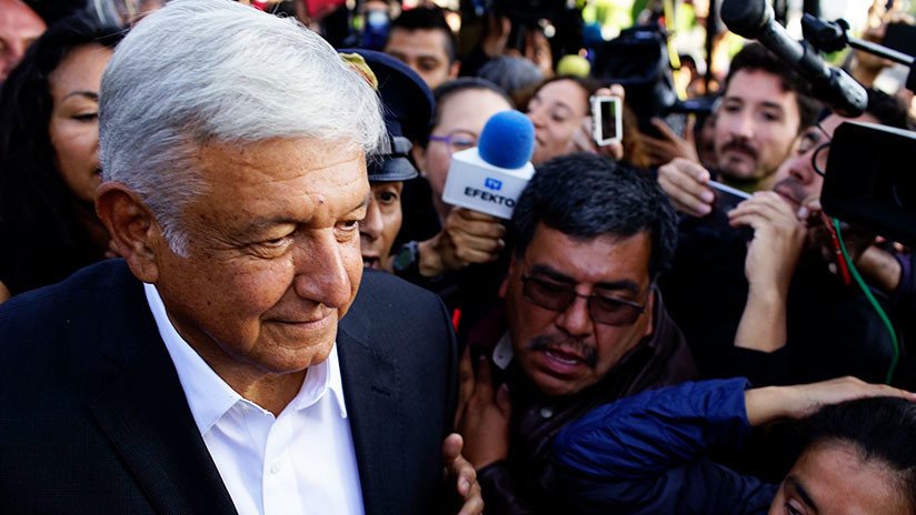 Encuestas a boca de urna muestran que López Obrador se impone con 41 % de los votos