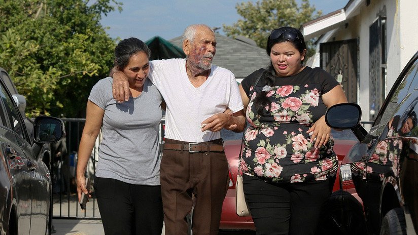 FOTOS, VIDEO: Acusan de intento de homicidio a la mujer que atacó a un mexicano de 91 años en EE.UU.