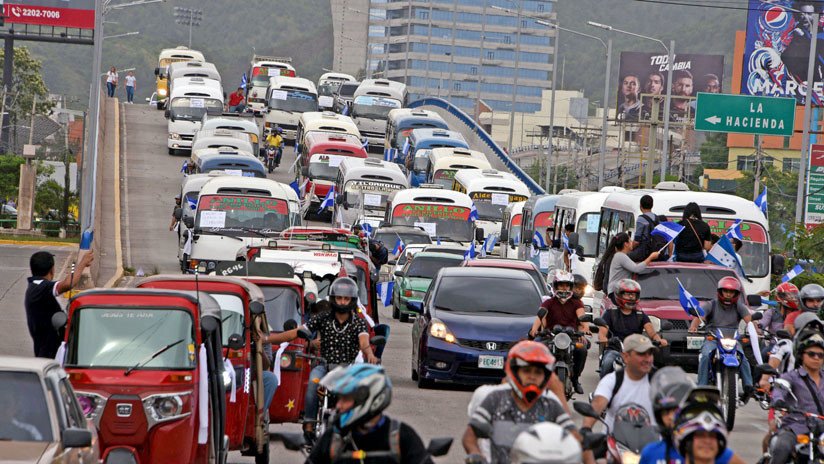 Huelga de transportistas paraliza Honduras y el Gobierno decreta el asueto laboral