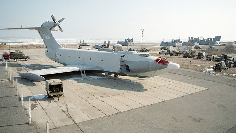 Armada rusa: Renace el 'monstruo del Caspio' para infundir respeto en los mares nórdicos