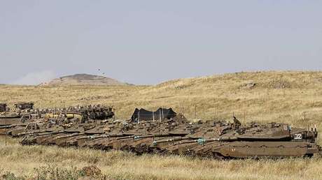 Israel anuncia el envío de artillería y de tanques a la frontera con Siria