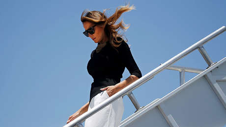 ¿La otra cara de la Casa Blanca? Explican por qué Melania acompaña a Trump en su gira europea