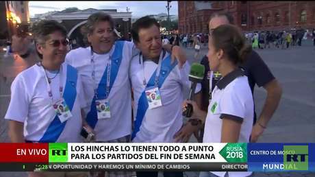 Mundial de Rusia 2018: Los hinchas lo tienen todo a punto para los partidos del fin de semana 