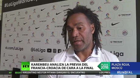 Karembeu analiza para RT la final Francia-Croacia del Mundial de Rusia 2018
