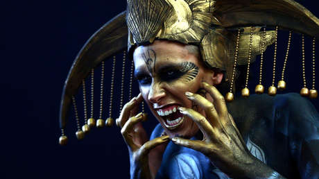 Alucinantes imágenes del festival internacional de pintura corporal de Klagenfurt