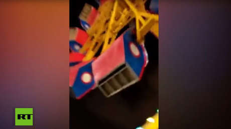 FUERTE VIDEO: Una niña muere al colapsar la atracción de un parque temático en Pakistán