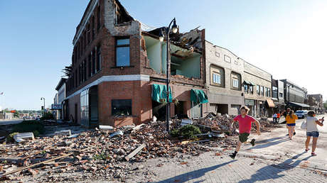 FOTOS, VIDEOS: Los tornados provocan graves daños en el estado estadounidense de Iowa