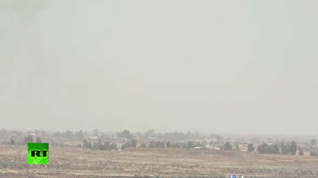 VIDEO: Columnas de humo en la zona de tensión entre Siria e Israel en los Altos de Golán