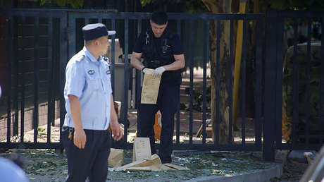 FOTOS: Se produce una explosión cerca de la Embajada de EE.UU. en Pekín