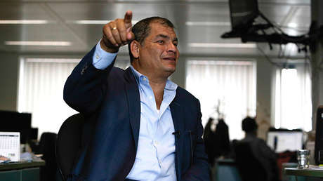 Correa a RT sobre Assange: "Moreno habla de diálogo, pero está todo acordado con Washington"